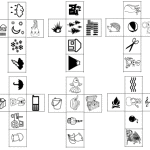 Распечатать “Кубики историй” (rory’s story cubes original) черно-белые